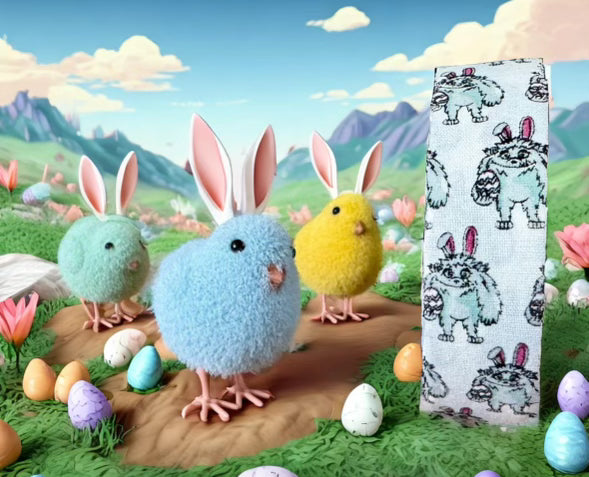 Slappy Easter Bunny Hockey Tape